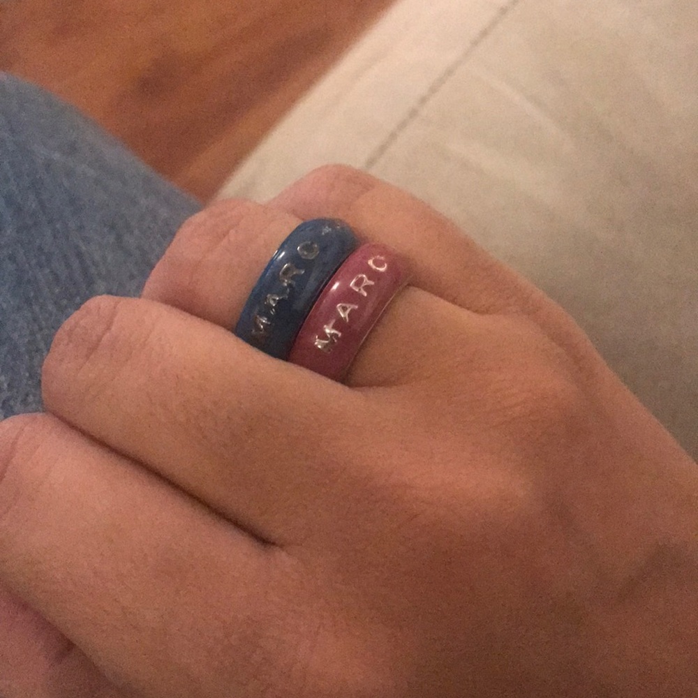 Bundle of Marc by Marc Jacobs rings